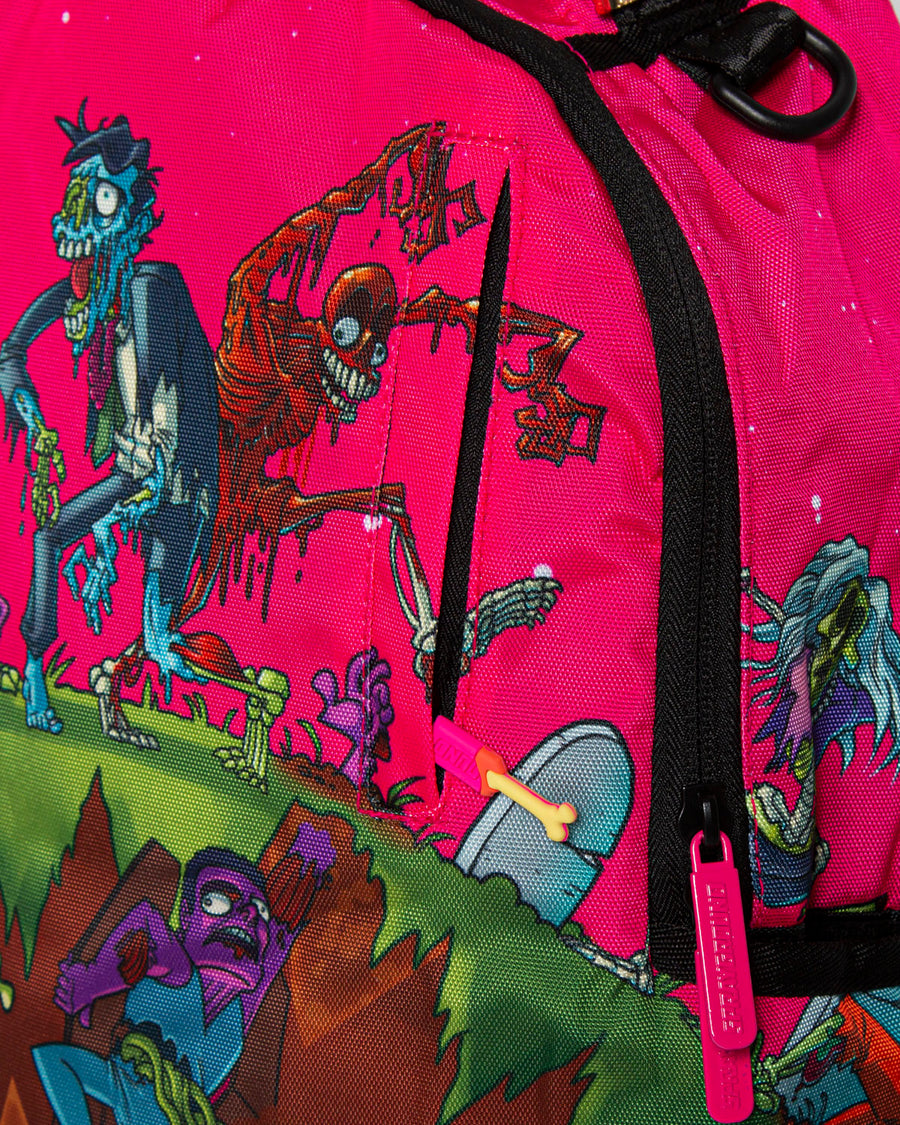 Mochila Sprayground ZOMBIES COMING OUT OF EARTH Fucsia