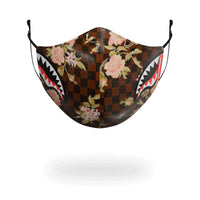 Flower Sharks In Paris Pvc Fashion Mask