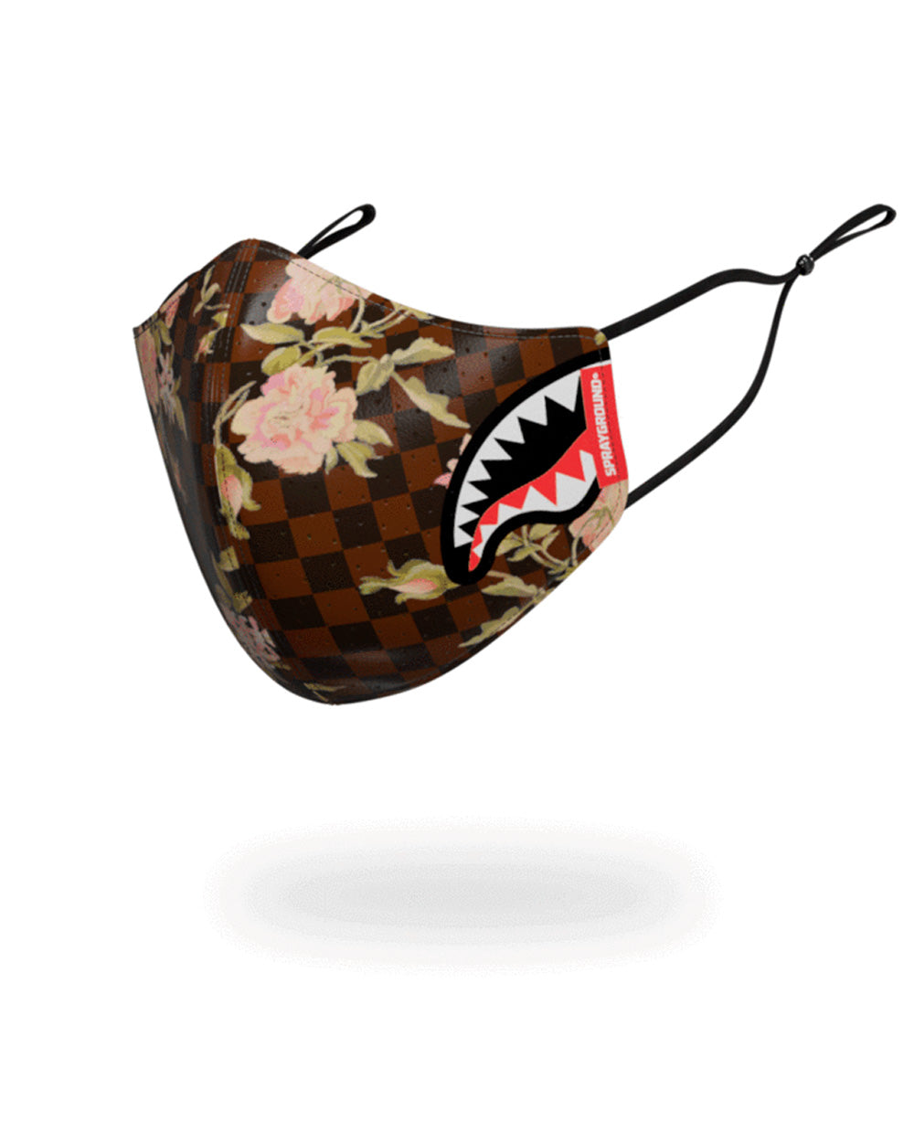 Flower Sharks In Paris Pvc Fashion Mask