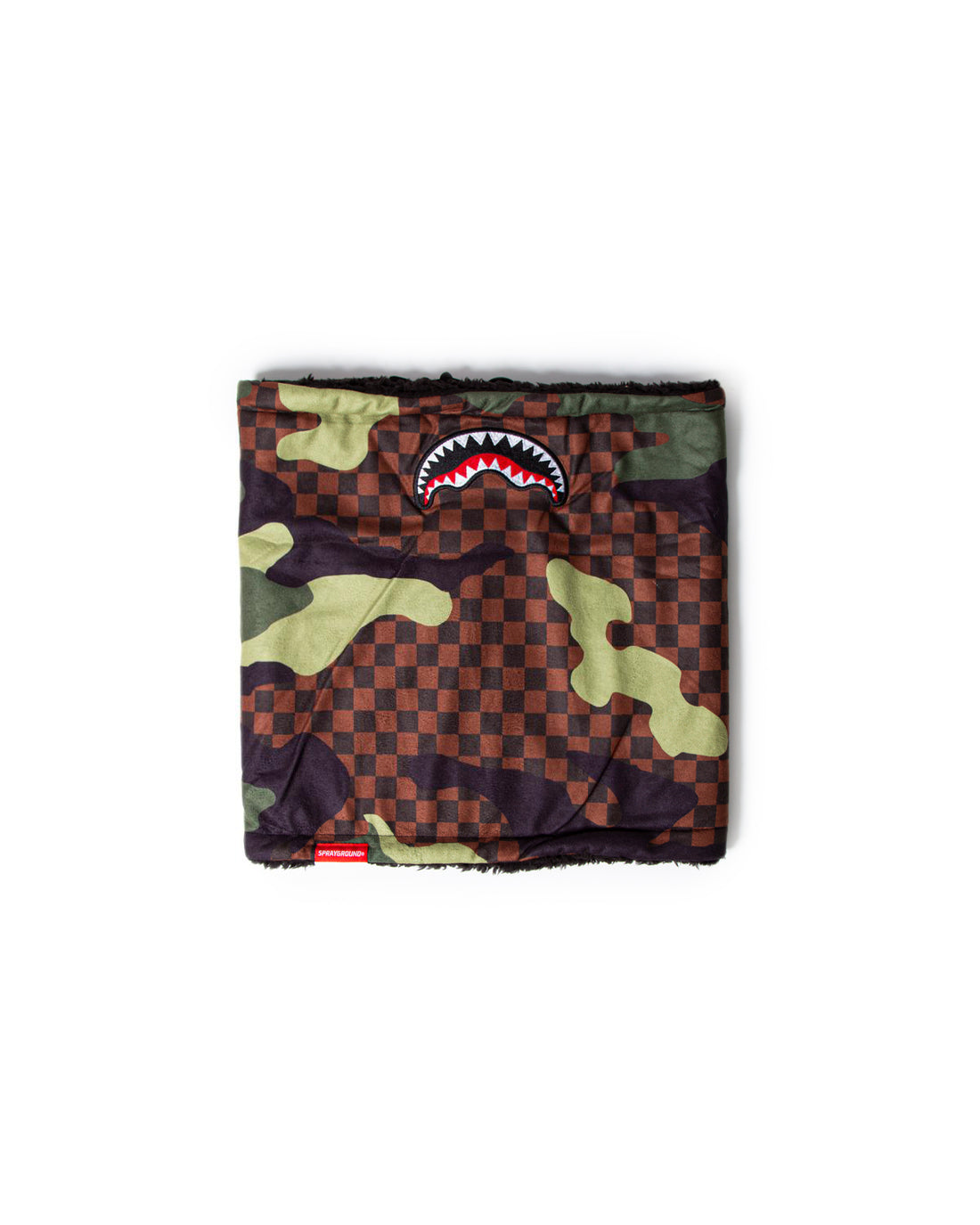 Checkered Camo Neck Warmer Unisize