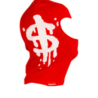 Money Drips Red Mask