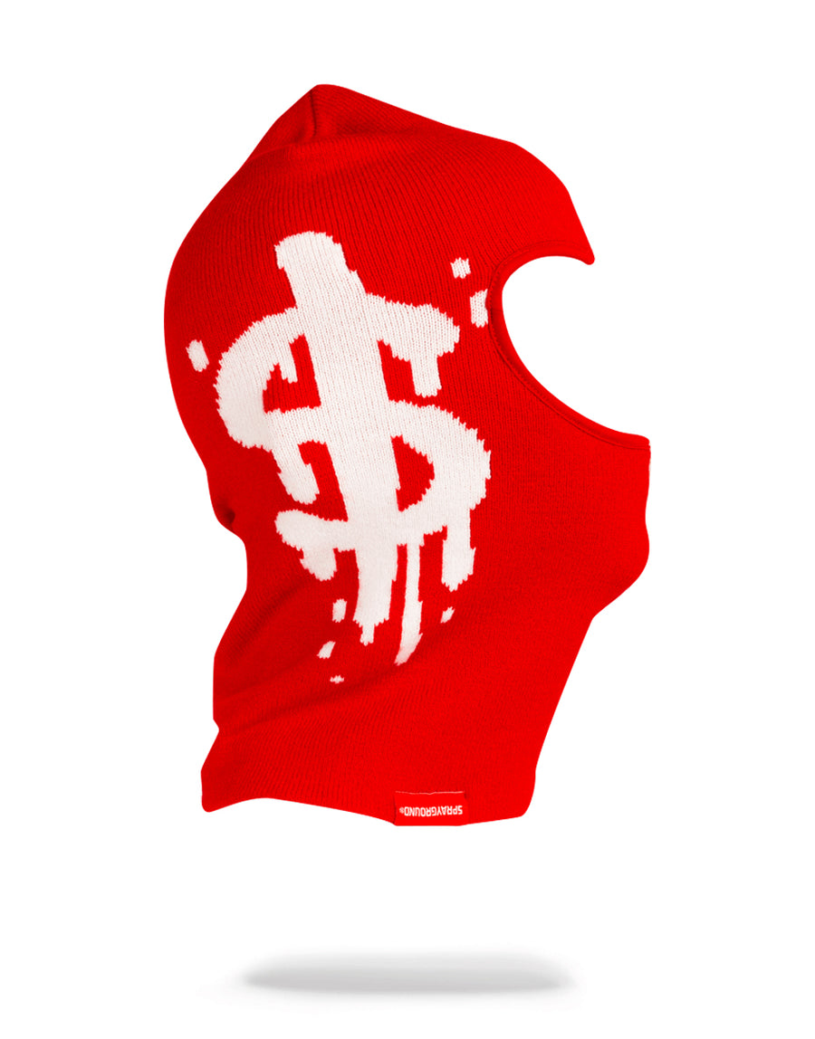 Gorra Sprayground MONEY DRIPS RED MASK Rojo