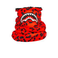 Red Leopard Neck Warmer