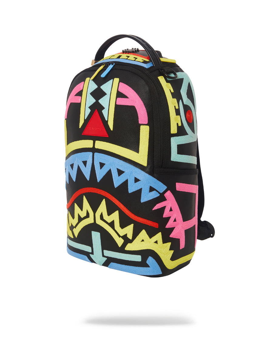 Sprayground Backpack ELECTRIC RETRO BACKPACK   Yellow