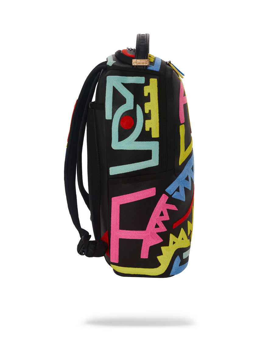 Sprayground Backpack ELECTRIC RETRO BACKPACK   Yellow