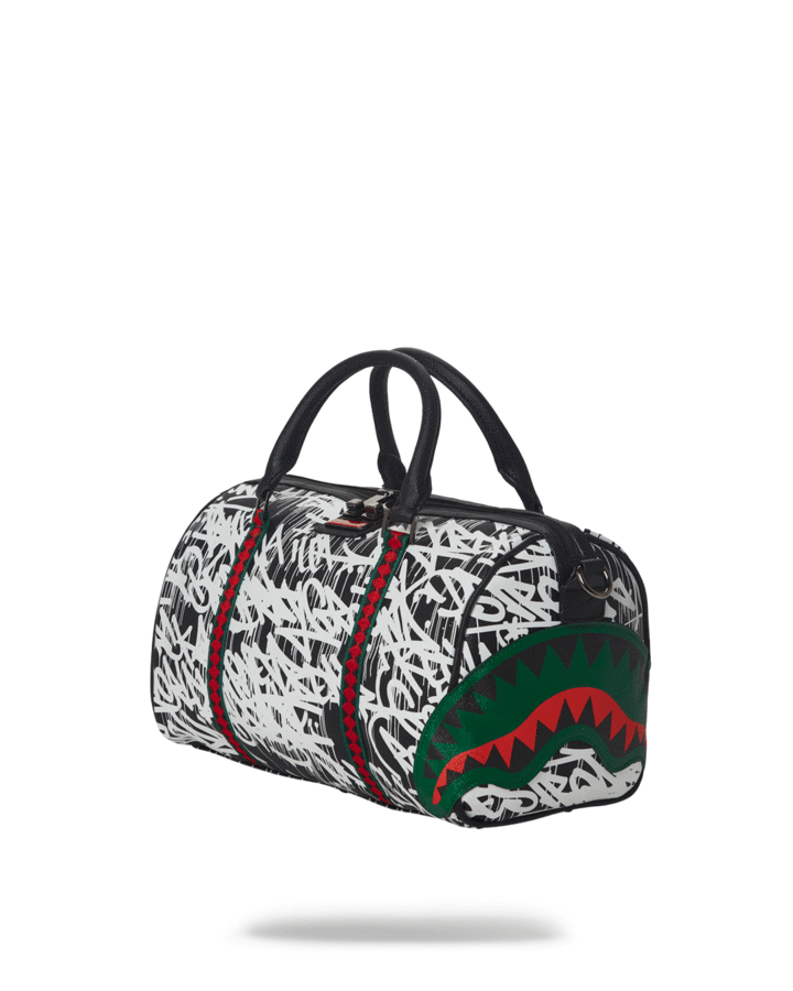 Scribble Shark Mini Duffle  910d4041nsz