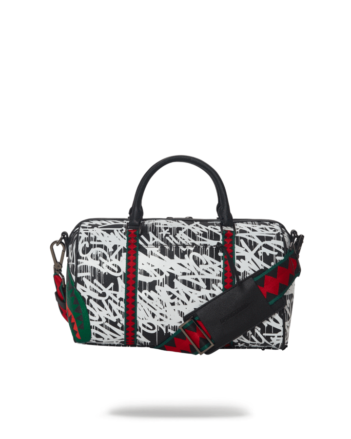 Scribble Shark Mini Duffle  910d4041nsz