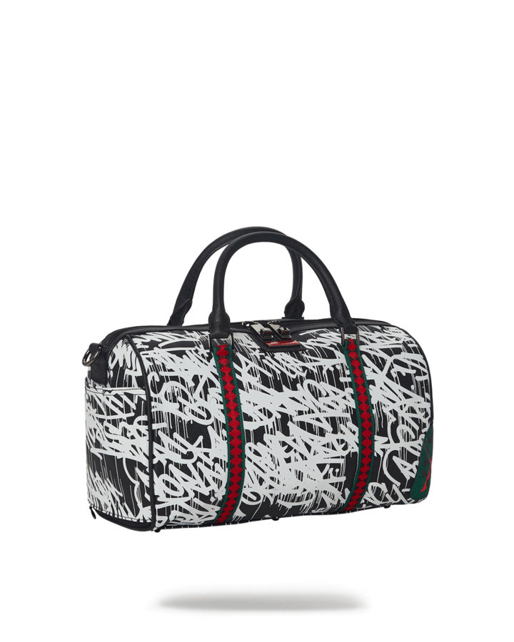 Scribble Shark Mini Duffle  910d4041nsz