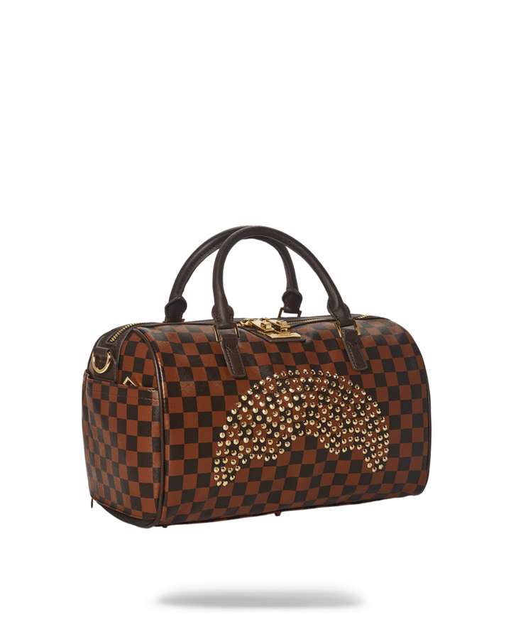 Gold Rivet Mini Duffle  910d4056nsz