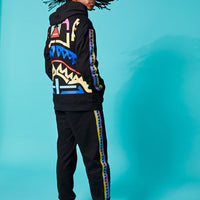 Ai Tribal Neon - Electric Neon Hoodie 910sg7187