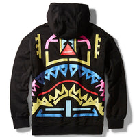 Ai Tribal Neon - Electric Neon Hoodie 910sg7187