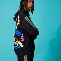 Ai Tribal Neon - Electric Neon Hoodie 910sg7187