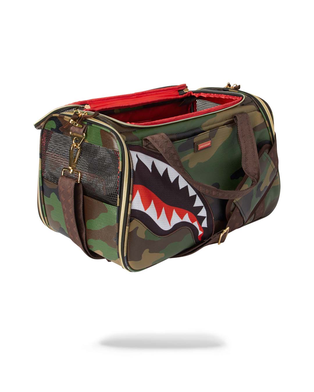 Camo Shark Pet Carrier