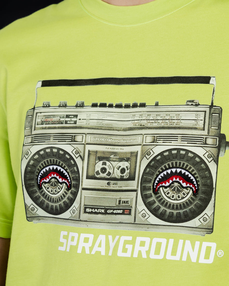 Sprayground T-shirt STAMPA STEREO Green
