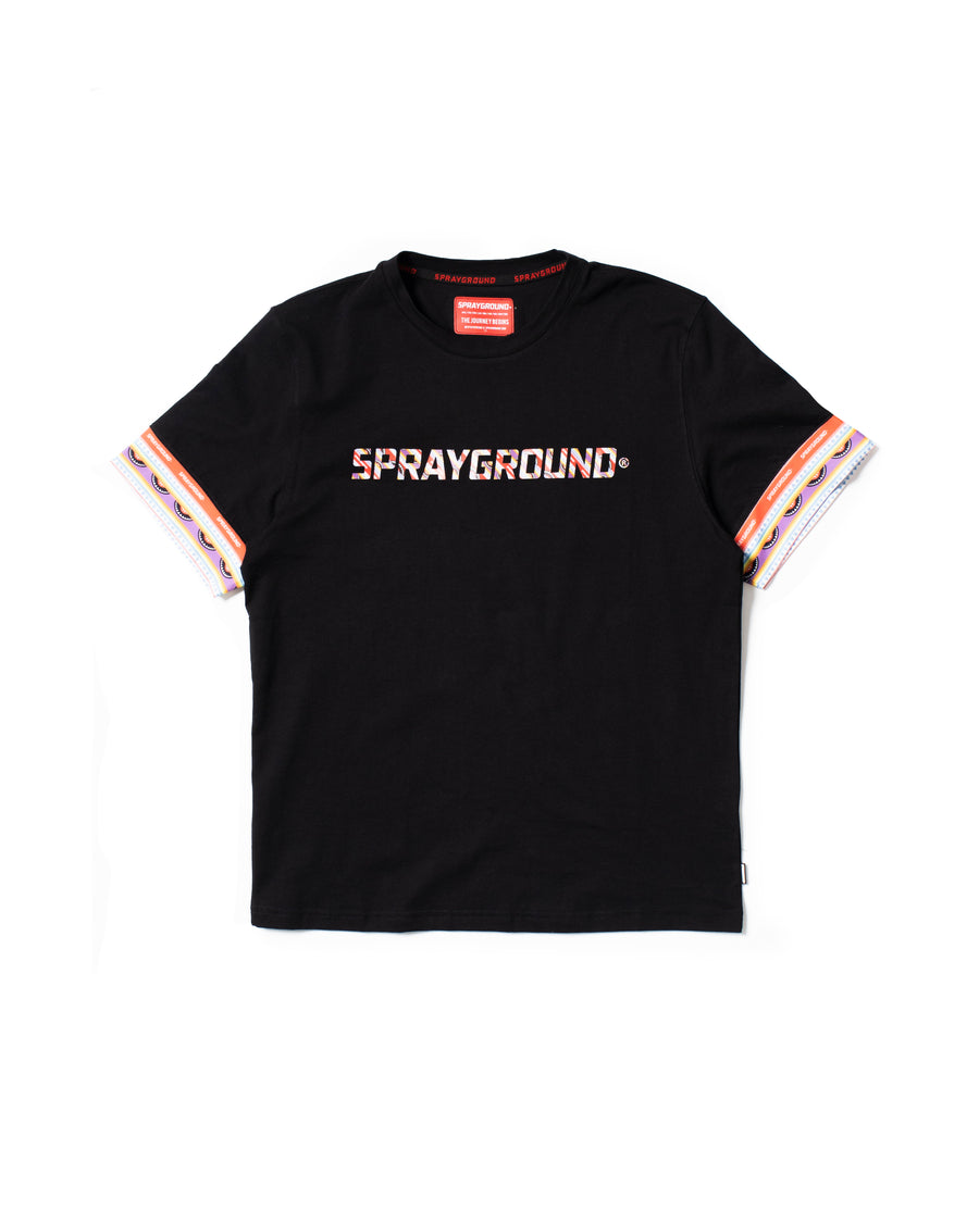 Sprayground T-shirt ETHNO SPRAY Black