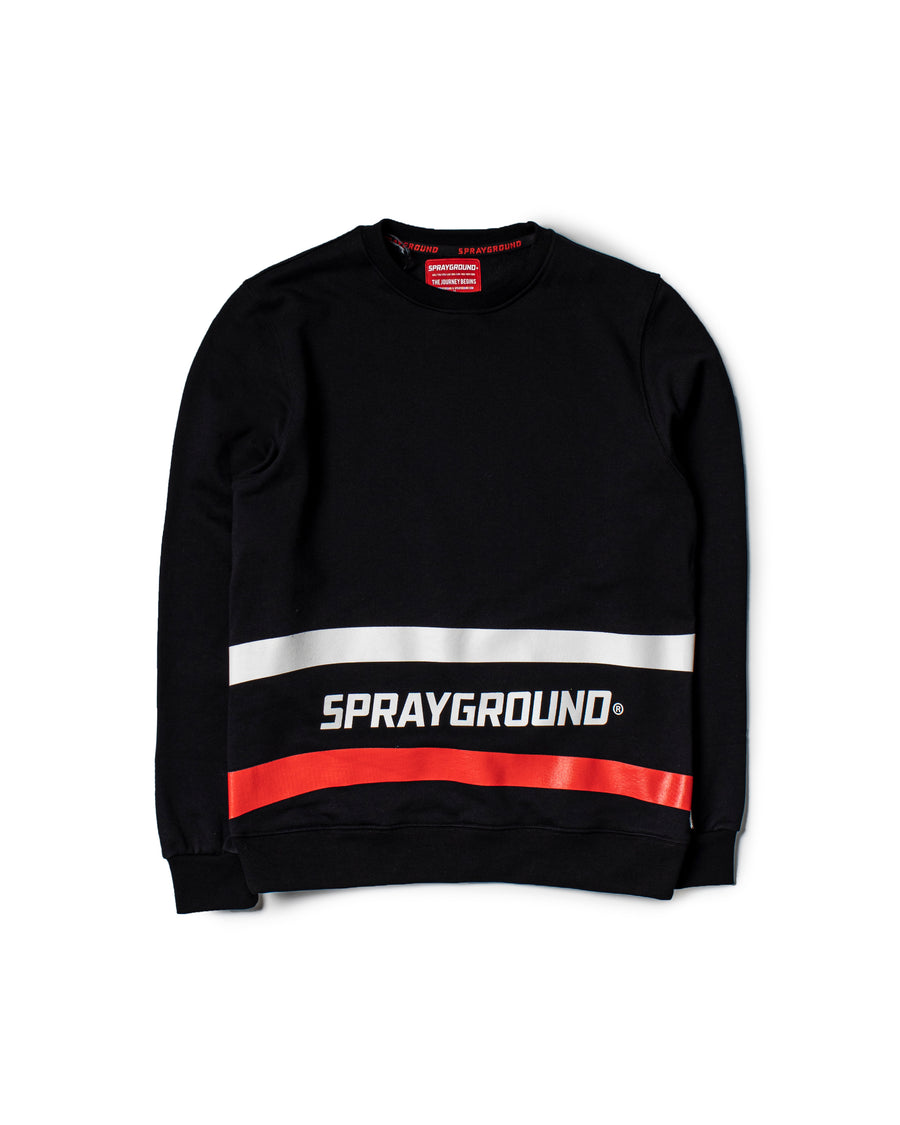 Sprayground Sweatshirt SPRAY CREW Black