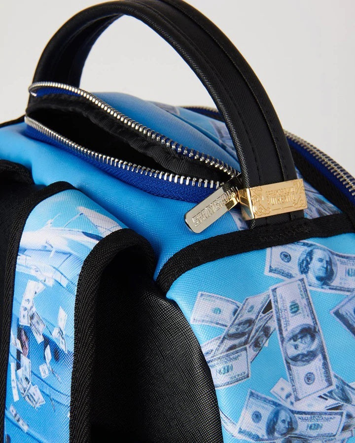 Sprayground The Shark Of Wall Street Backpack in Blue for Men