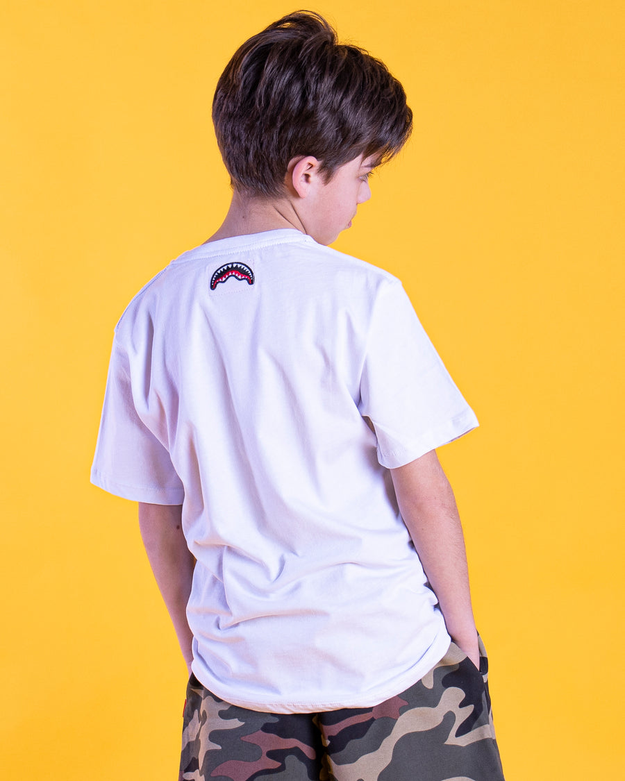 Niño / Niña  - Camiseta Sprayground BEAR GANG Blanco