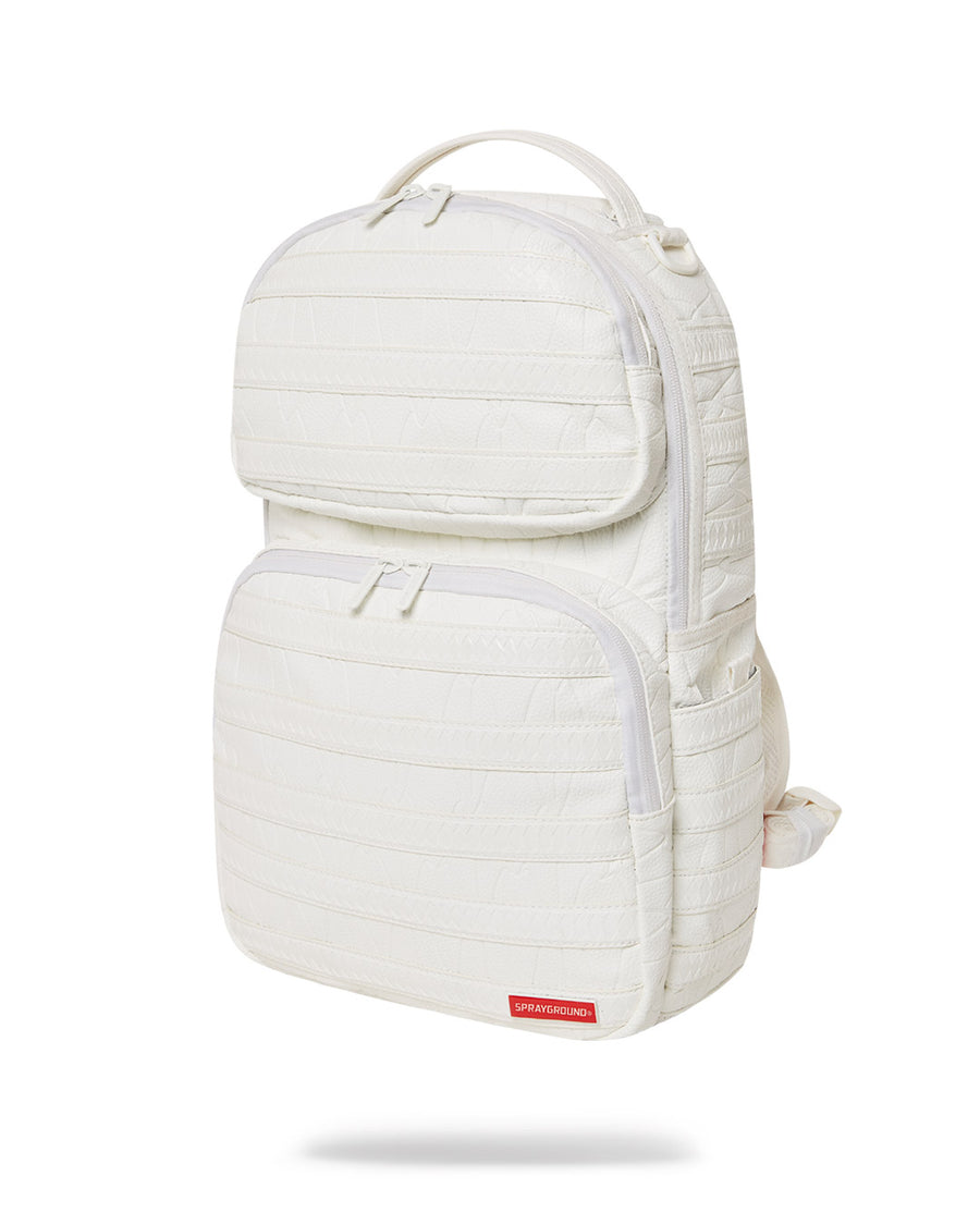 Sprayground Backpack SNOW TROOPER White