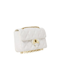 Riviera White Gold Clutch