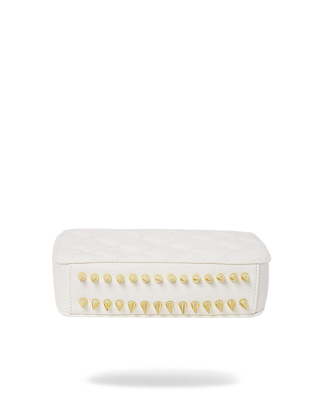 Riviera White Gold Clutch