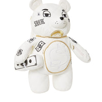 Rivieria White Gold Bear Backpack