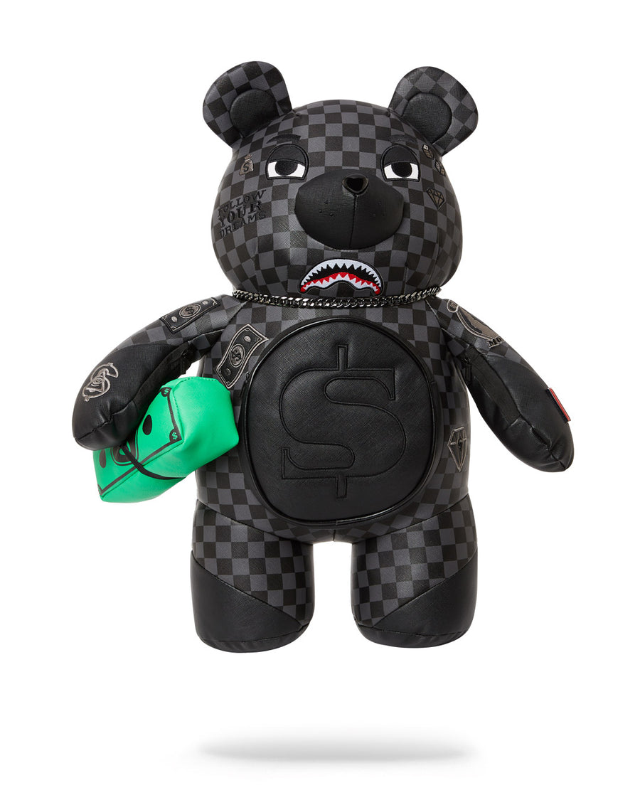 Sprayground bear backpack black Clearance