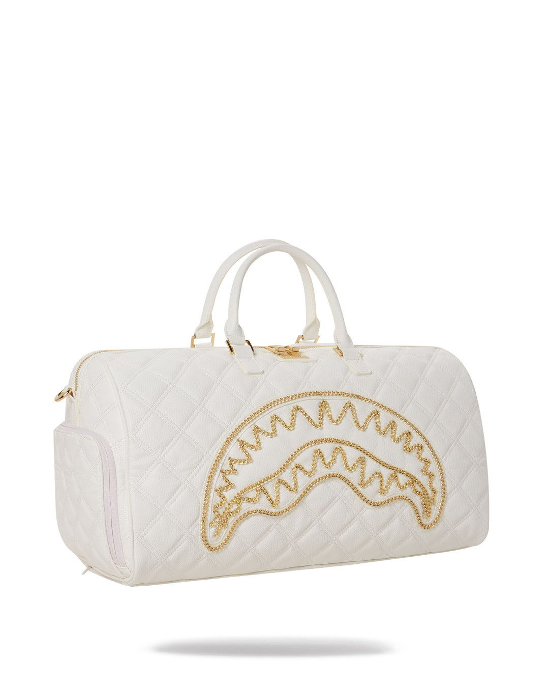 Riviera White Gold Duffle