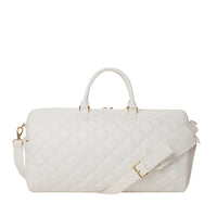 Riviera White Gold Duffle