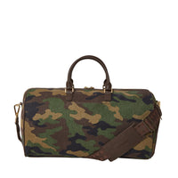 Shark Shape Check Duffle