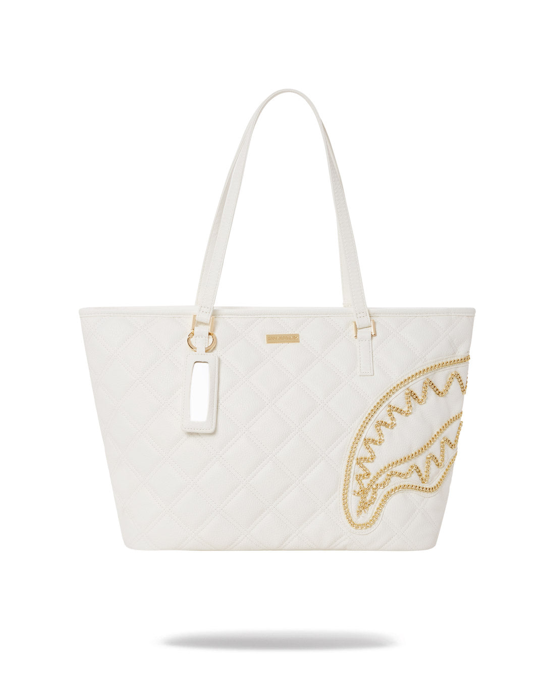 Riviera White Gold Tote