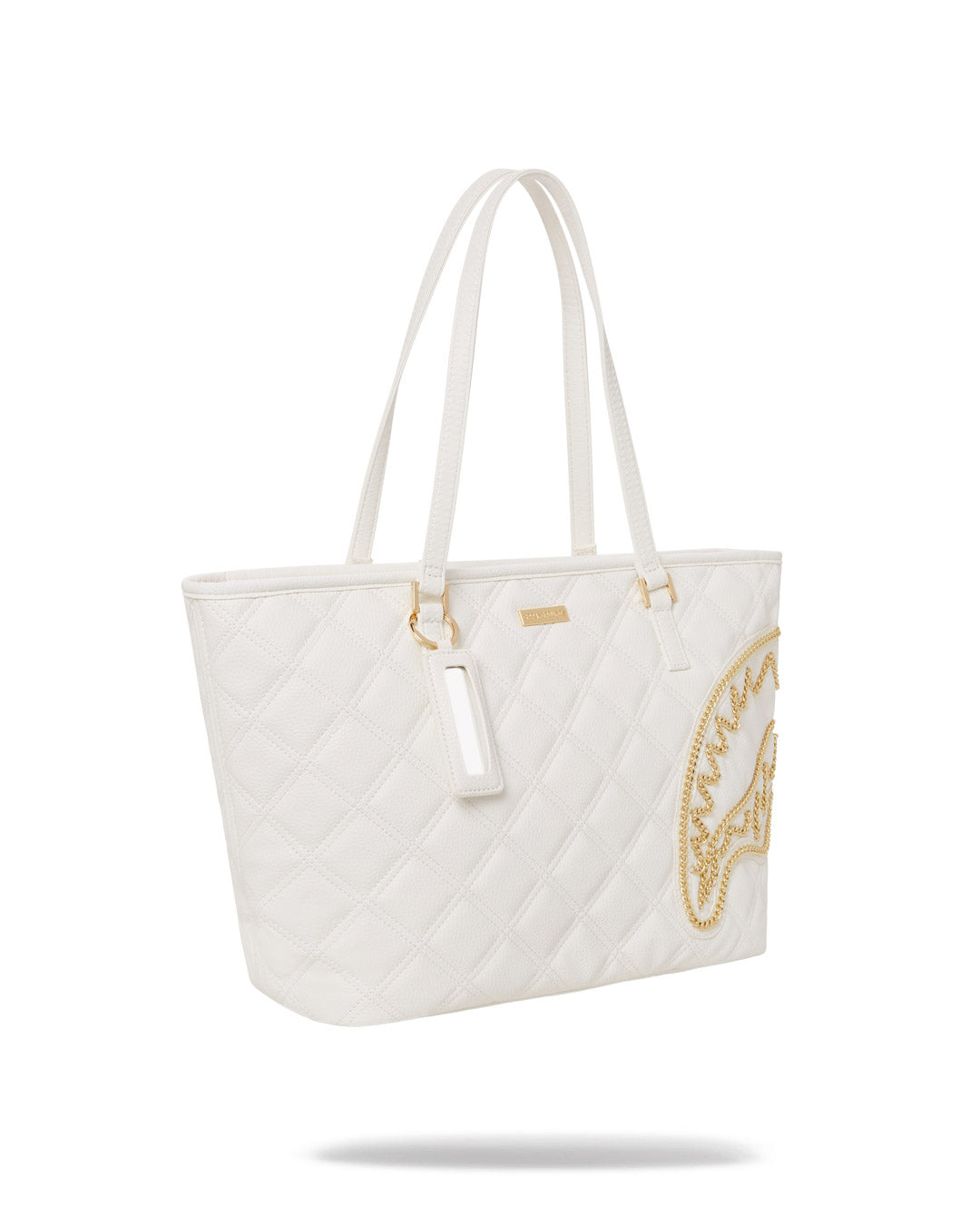 Riviera White Gold Tote