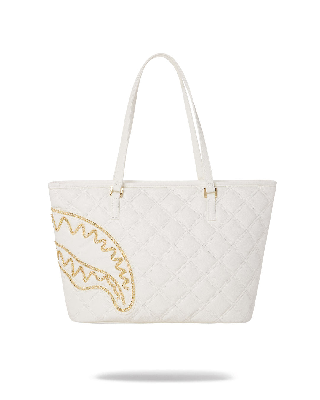 Riviera White Gold Tote