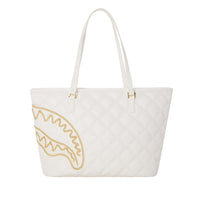 Riviera White Gold Tote