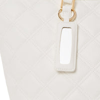 Riviera White Gold Tote