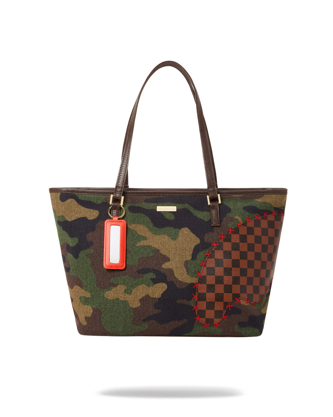 Shark Shape Check Tote