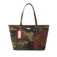 Shark Shape Check Tote