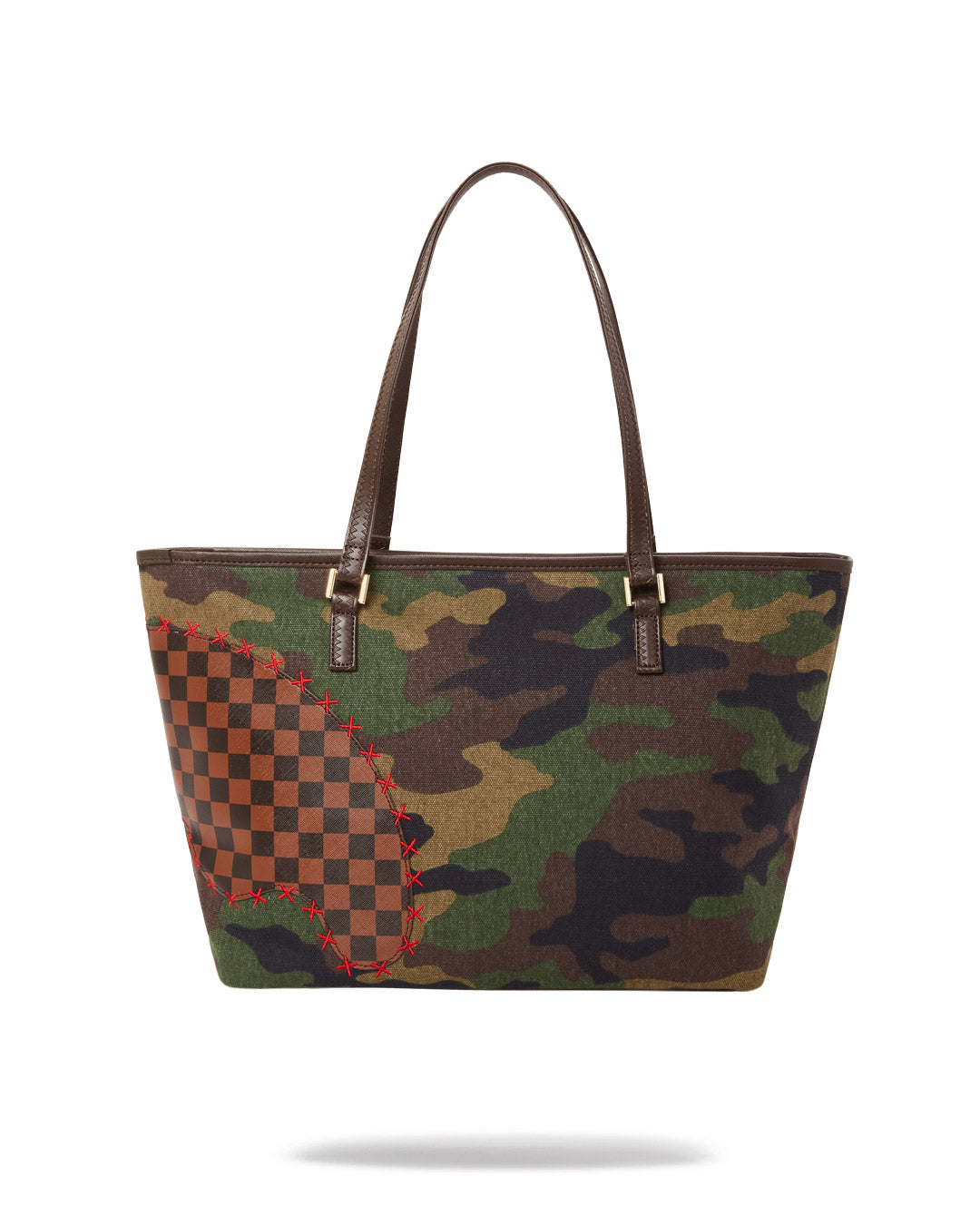 Shark Shape Check Tote