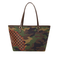 Shark Shape Check Tote