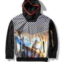 Lol Jinx Checkered Zip Hoodie