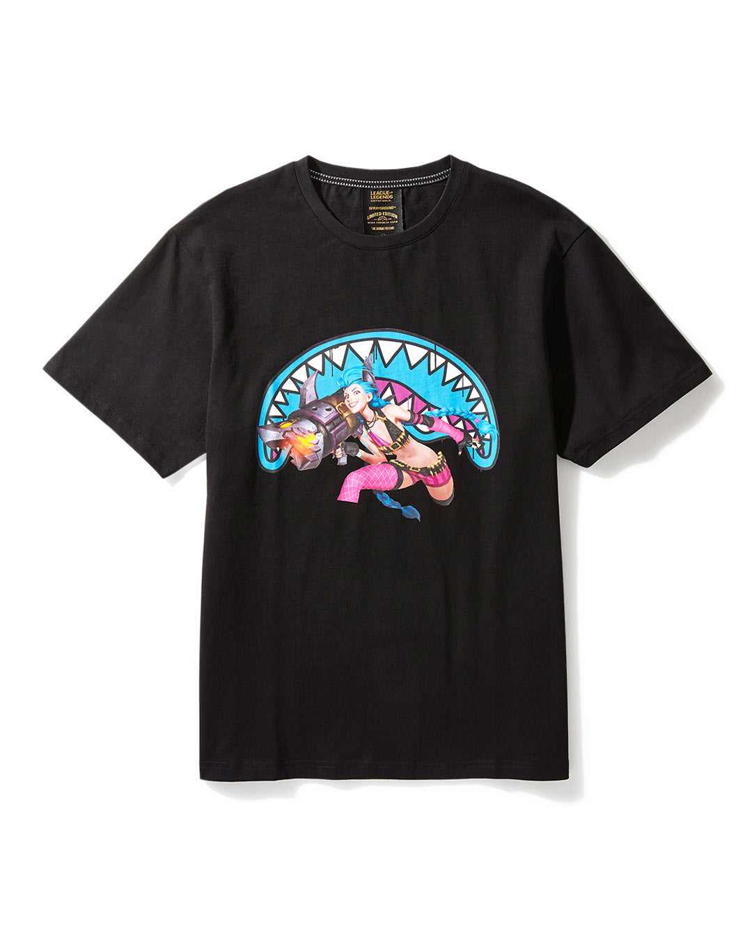 Lol Jinx Shark T-shirt