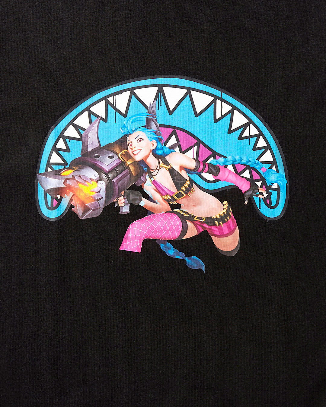 Lol Jinx Shark T-shirt