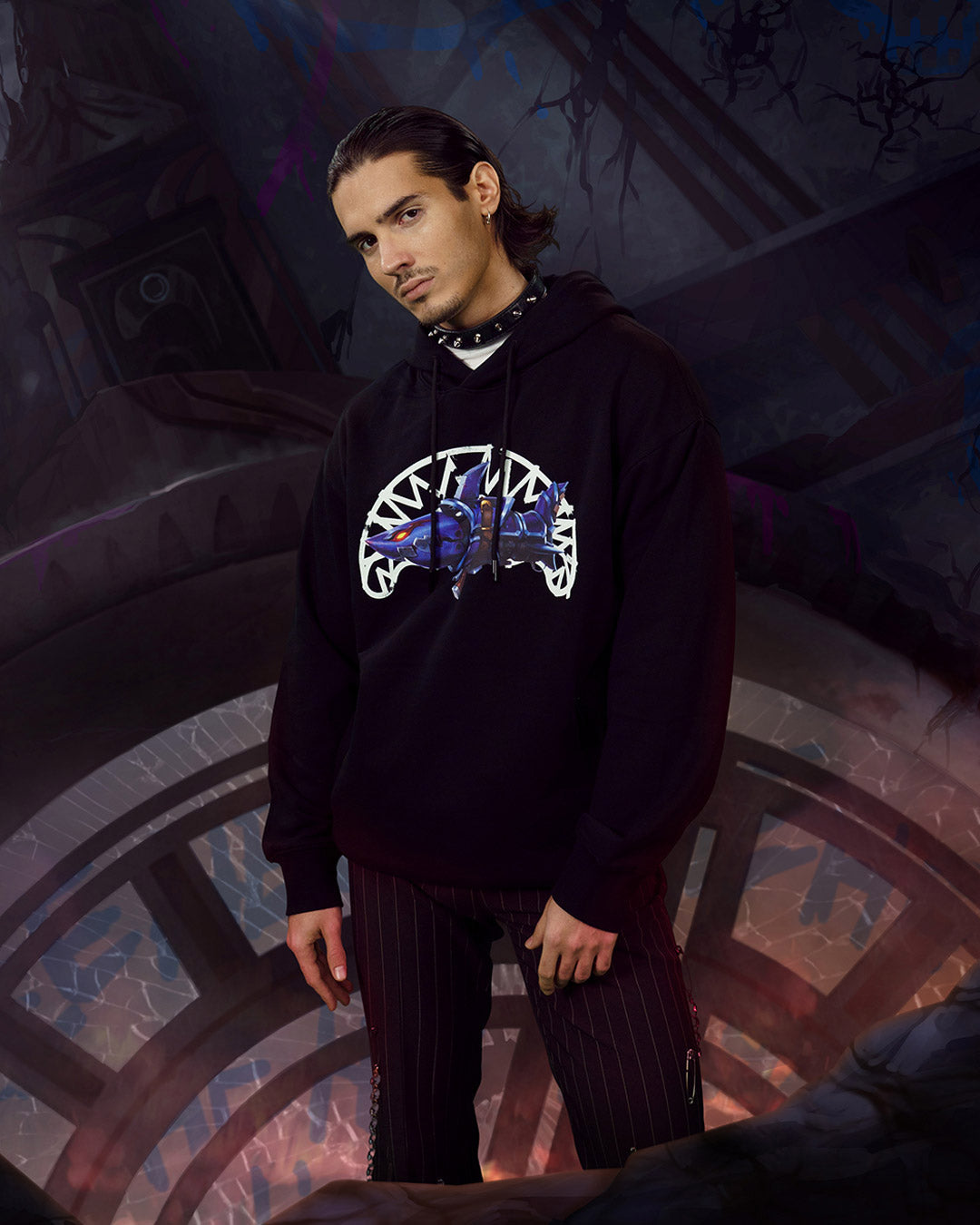 Lol Jinx Cannon Shark Hoodie