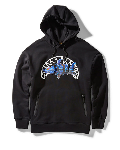 Sprayground Smooth Graffiti Hoodie Grey