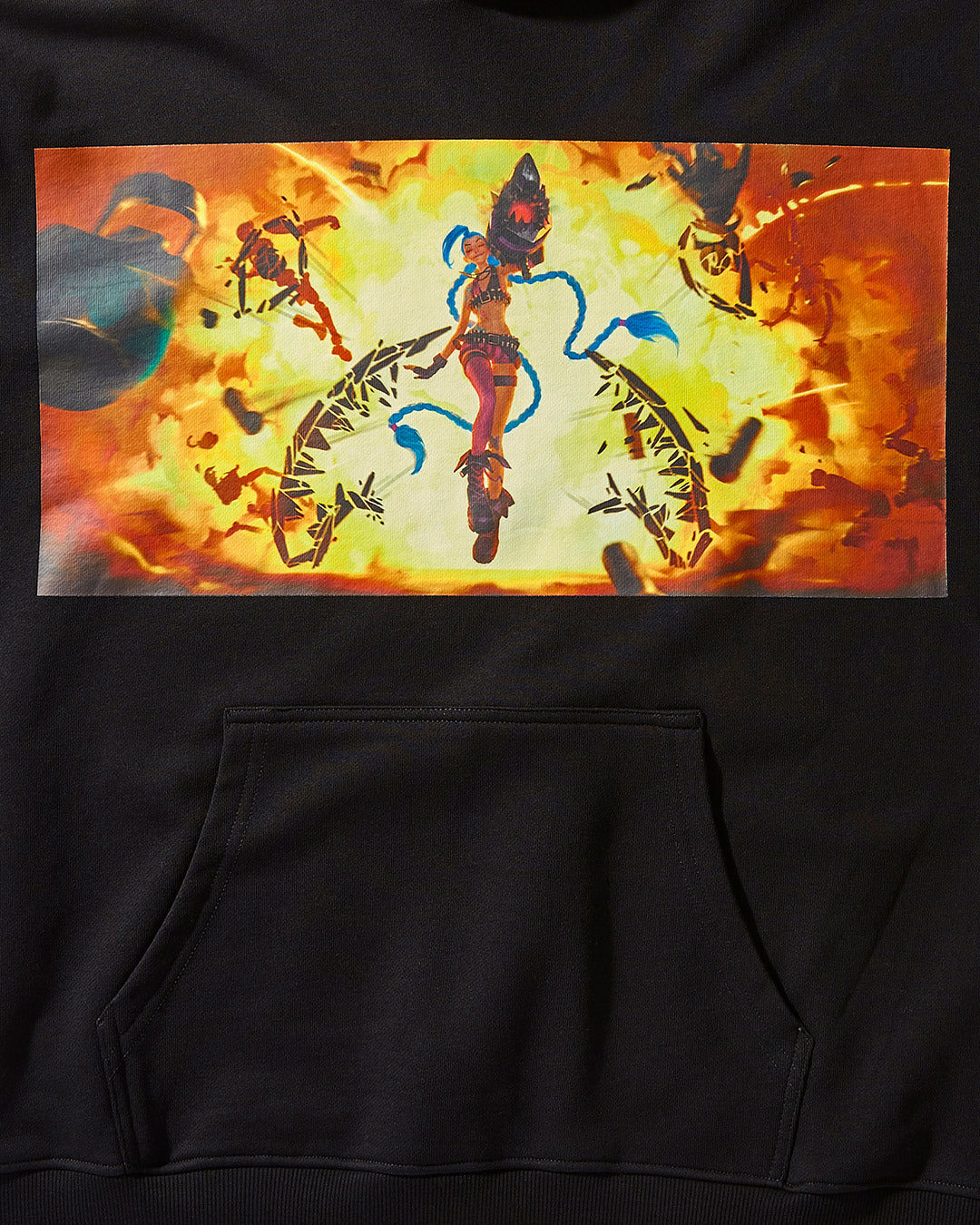 Lol Jinx Fire Hoodie