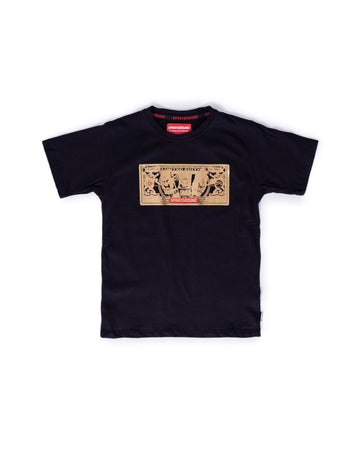 Garçon/Fille - T-shirt Sprayground MADABOUT MONEY Noir
