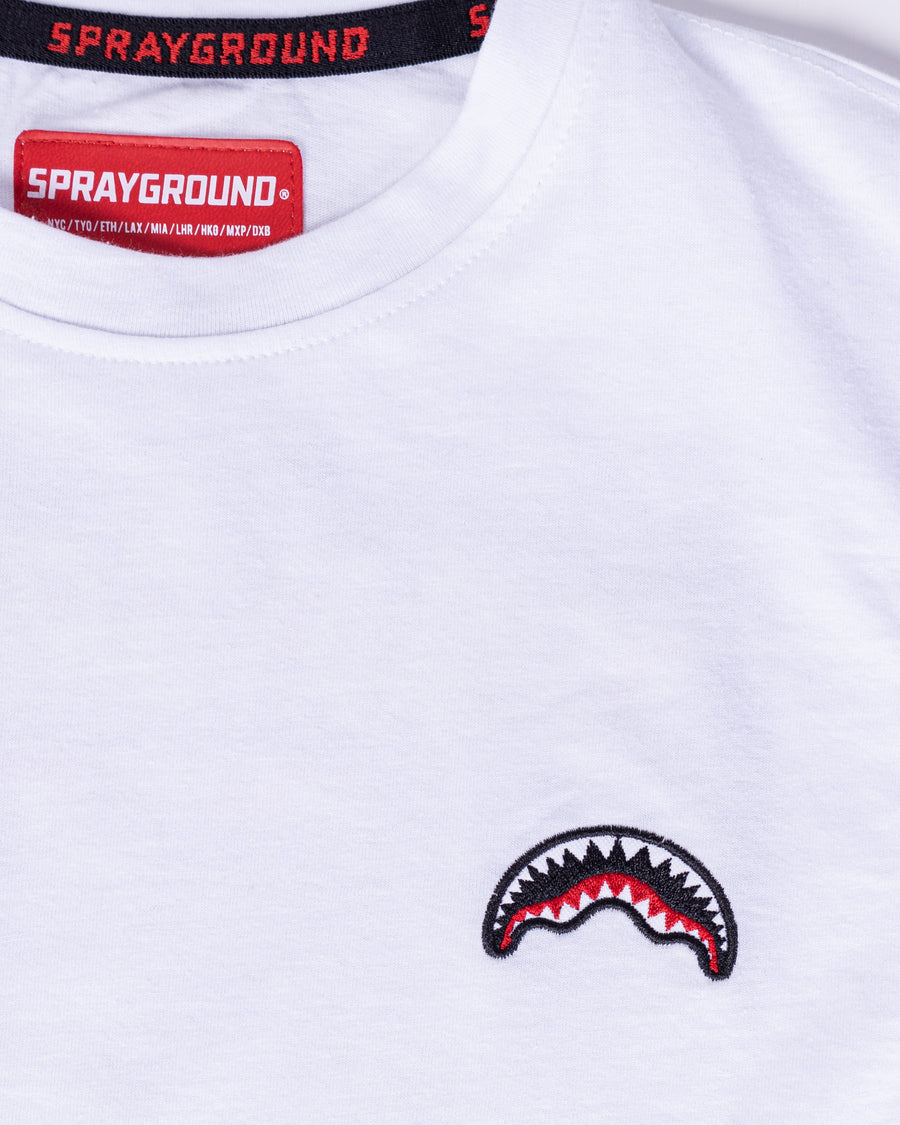 Garçon/Fille - T-shirt Sprayground PARTY TIME Blanc
