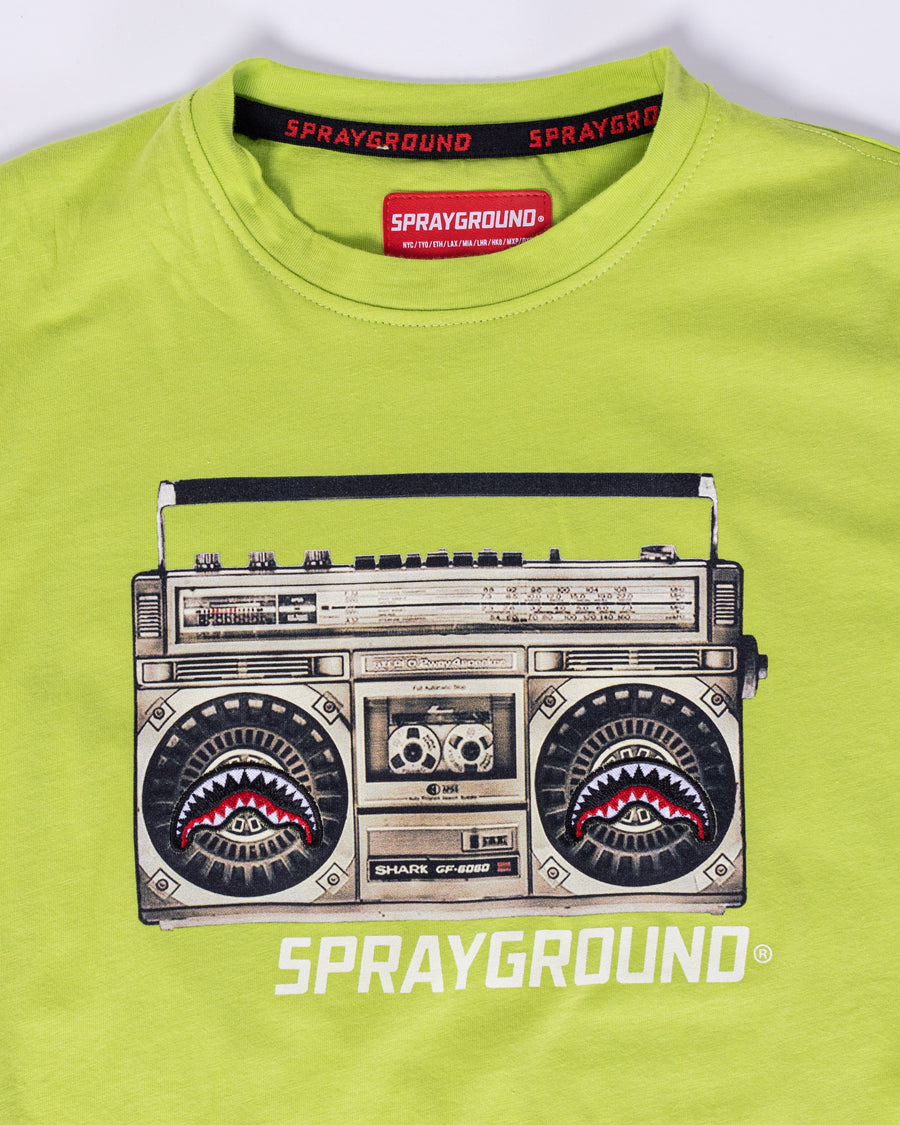 Garçon/Fille - T-shirt Sprayground STEREO Vert