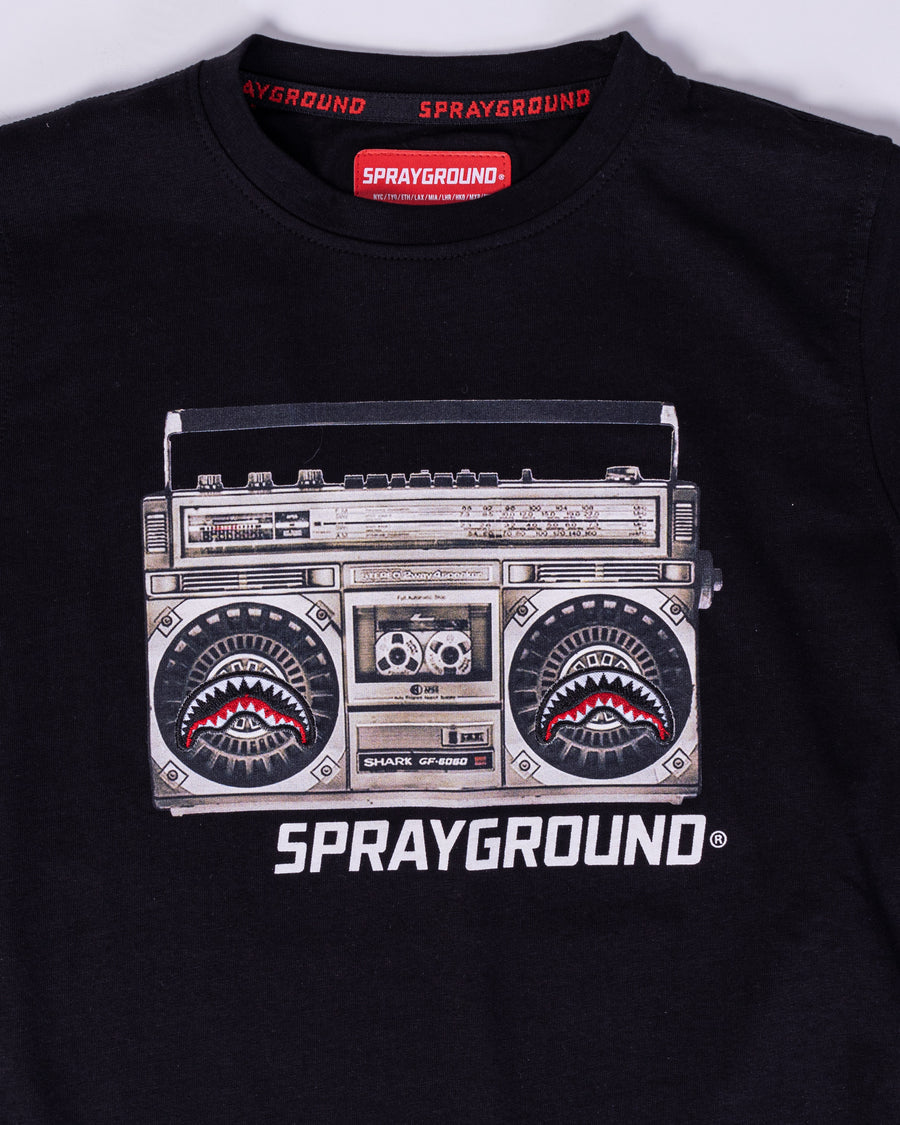 Youth - Sprayground T-shirt STEREO Black