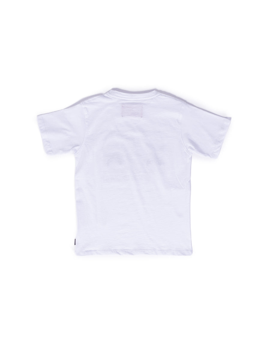 Niño / Niña  - Camiseta Sprayground STEREO Blanco